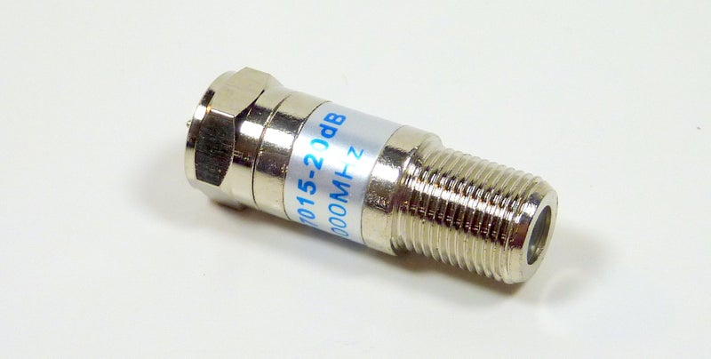 Philmore Phillmore 20 dB Coax Cable TV Signal Attenuator Pad; 42-120 - Image 3